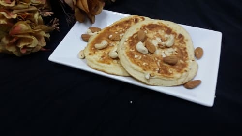 Dry Fruit Pancakes... - Plattershare - Recipes, Food Stories And Food Enthusiasts