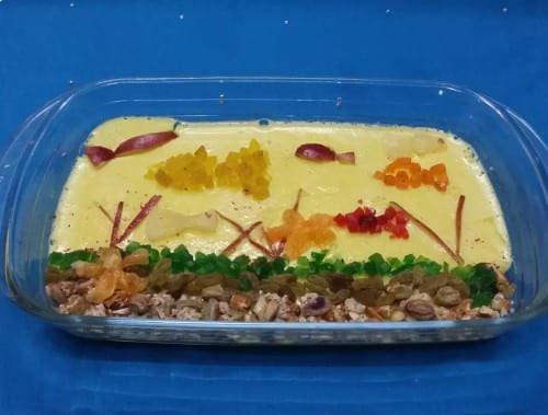 Custard Aquarium Pudding... - Plattershare - Recipes, food stories and food lovers