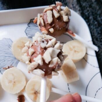Chocolate Chip Cookie Shots - Oats Banana Nuts Milk Shake - Chocolate Banana Sticks - Plattershare - Recipes, food stories and food lovers