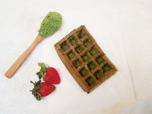 Wheat Grass Amaranth Waffles - Plattershare - Recipes, Food Stories And Food Enthusiasts