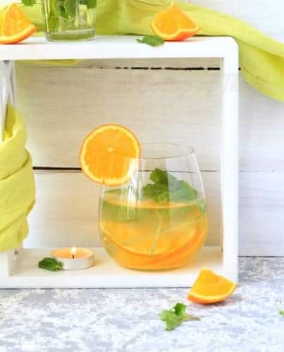 Orange And Tender Coconut Infused Water For Flat Tummy - Plattershare - Recipes, Food Stories And Food Enthusiasts