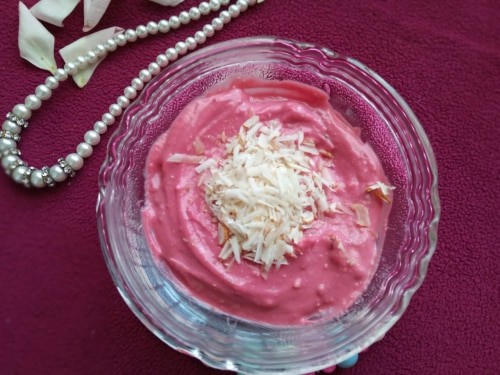 Shrikhand With Jaggery) And Gulkand (Rose Petal Preserve) - Plattershare - Recipes, Food Stories And Food Enthusiasts