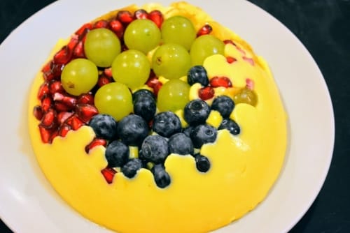 Fruit Custard Pudding - Plattershare - Recipes, food stories and food lovers