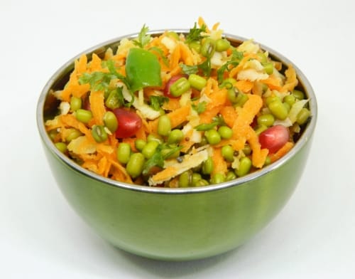 Green Gram Lentil And Gooseberry Salad - Plattershare - Recipes, food stories and food lovers