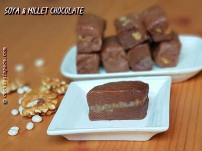 Soya & Millet Chocolate - Plattershare - Recipes, food stories and food enthusiasts