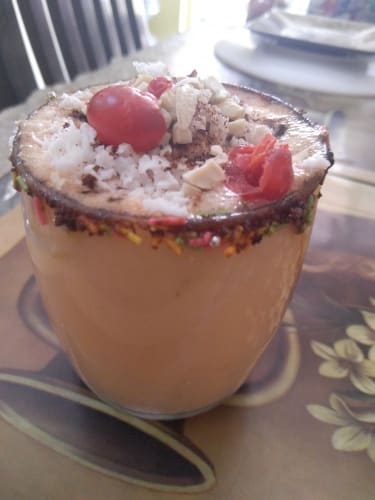 Flavoured Lassi... Cantaloupe Lassi - Plattershare - Recipes, Food Stories And Food Enthusiasts