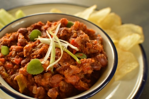 Vegan American Chili Recipe | Vegan Chili Recipe | Hearty Meatless Chili - Plattershare - Recipes, Food Stories And Food Enthusiasts