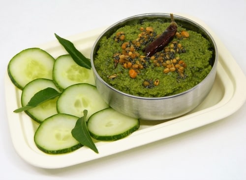 Curry Leaves And Cucumber Thuvaiyal - Plattershare - Recipes, Food Stories And Food Enthusiasts
