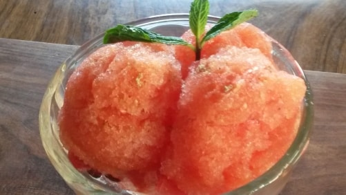 Watermelon Sorbet - Plattershare - Recipes, food stories and food lovers