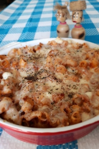 Zesty Tomato Paneer Cheese Macaroni Bake - Plattershare - Recipes, food stories and food lovers