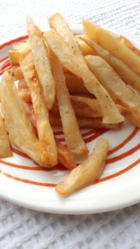 Crispy Baked Potato Wedges Aka French Fries - Plattershare - Recipes, food stories and food lovers