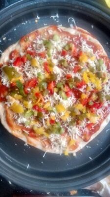 Amarnath Flour Layered And Twisted Pizza - Plattershare - Recipes, food stories and food lovers Amarnath Flour Layered And Twisted Pizza - Plattershare - Recipes, food stories and food lovers