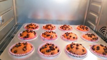 Eggless No Oil Simple Watermelon Cupcakes - Plattershare - Recipes, food stories and food lovers