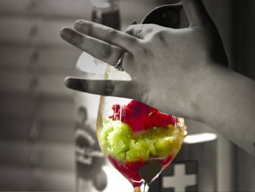 Blackberry & Green-Apple Slush Mocktail! - Plattershare - Recipes, food stories and food lovers
