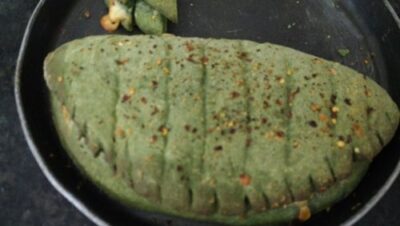 Domino'S Style Spinach Bread Sticks - Plattershare - Recipes, food stories and food lovers Domino'S Style Spinach Bread Sticks - Plattershare - Recipes, food stories and food lovers