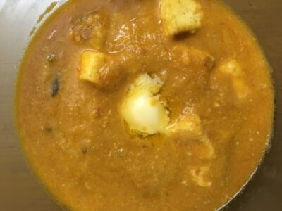 Cashew Paneer Butter Masala - Plattershare - Recipes, food stories and food lovers