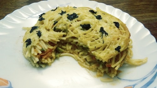 Spaghetti Pie - Plattershare - Recipes, Food Stories And Food Enthusiasts