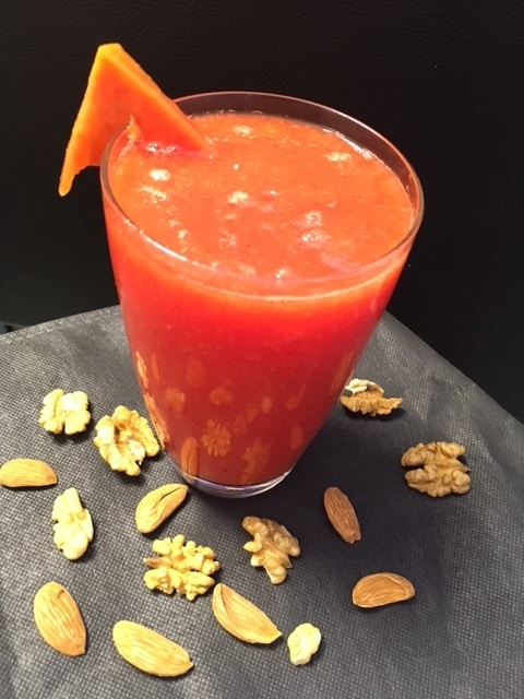 Papaya Watermelon Smoothie - Plattershare - Recipes, food stories and food lovers
