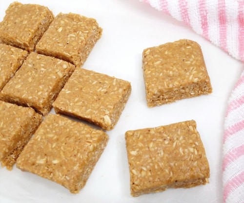 Peanut Butter Honey Oats Protein Bars | No Bake Peanut Butter And Oats Bar - Plattershare - Recipes, Food Stories And Food Enthusiasts