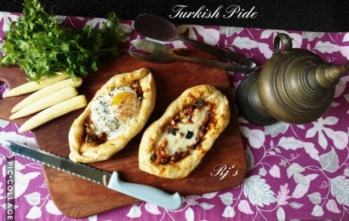 Turkish Stuffed Pide - Plattershare - Recipes, food stories and food lovers