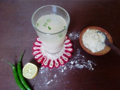 Sattu Ke Namkeen Sherbat - Plattershare - Recipes, food stories and food lovers