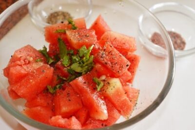 Watermelon Salad - Plattershare - Recipes, food stories and food lovers Watermelon Salad - Plattershare - Recipes, food stories and food lovers