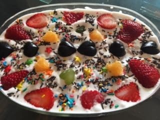 Fruit Cream... A Refreshing Dessert - Plattershare - Recipes, Food Stories And Food Enthusiasts