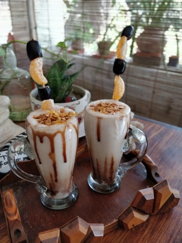 Muesli Soye Banana Milk Shake - Plattershare - Recipes, food stories and food lovers