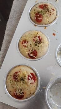 Savoury Pizza Muffin - Plattershare - Recipes, food stories and food lovers