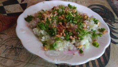 Ham And Pear Arugula Salad - Plattershare - Recipes, food stories and food enthusiasts