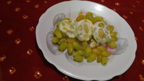 Grapes And Curd Kulfi - Plattershare - Recipes, Food Stories And Food Enthusiasts