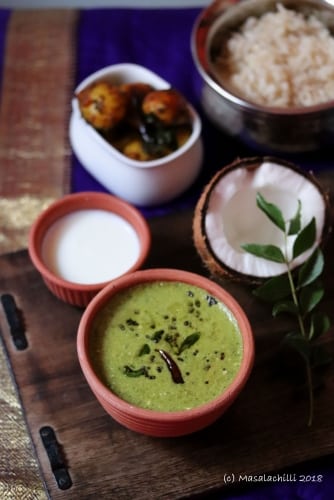 Mor Keerai (Spinach Greens In A Yoghurt And Coconut Sauce / Gravy) - Plattershare - Recipes, Food Stories And Food Enthusiasts