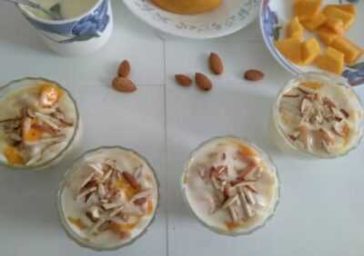 Mangoes In Sweetened Yogurt - Plattershare - Recipes, food stories and food lovers Mangoes In Sweetened Yogurt - Plattershare - Recipes, food stories and food lovers