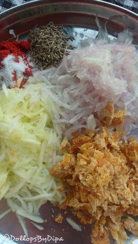 Keri-Kanda Kachumber (Raw Mango &Amp; Onion Salad) - Plattershare - Recipes, Food Stories And Food Enthusiasts