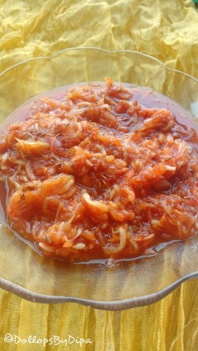Keri-Kanda Kachumber (Raw Mango &Amp; Onion Salad) - Plattershare - Recipes, Food Stories And Food Enthusiasts