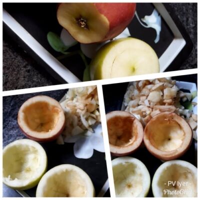 Apple Crisp Stuffed Baked Apples - Plattershare - Recipes, food stories and food lovers Apple Crisp Stuffed Baked Apples - Plattershare - Recipes, food stories and food lovers