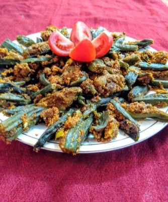 Bharwan Bhindi Masala - Plattershare - Recipes, food stories and food lovers Bharwan Bhindi Masala - Plattershare - Recipes, food stories and food lovers