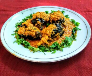 Bharli Vangi (Maharashtrain Brinjal) - Plattershare - Recipes, food stories and food lovers