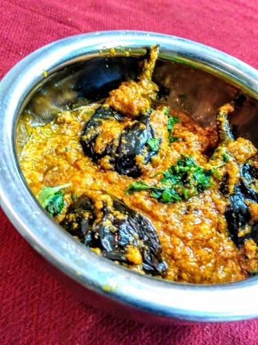 Bharli Vangi (Maharashtrain Brinjal) - Plattershare - Recipes, Food Stories And Food Enthusiasts