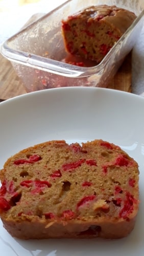 Pv'S Cherry Bread Glazed With Cherry Sauce - Plattershare - Recipes, Food Stories And Food Enthusiasts