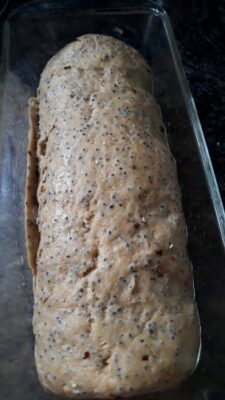 Nutritious Sabja Seed Whole Wheat Focaccia - Plattershare - Recipes, food stories and food lovers Nutritious Sabja Seed Whole Wheat Focaccia - Plattershare - Recipes, food stories and food lovers