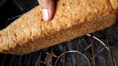 Nutritious Sabja Seed Whole Wheat Focaccia - Plattershare - Recipes, food stories and food lovers Nutritious Sabja Seed Whole Wheat Focaccia - Plattershare - Recipes, food stories and food lovers