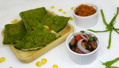 Healthy Spinach & Corn Quesadillas with Kidney Bean Salad & Roasted Tomato Salsa - Plattershare - Recipes, food stories and food lovers Healthy Spinach & Corn Quesadillas with Kidney Bean Salad & Roasted Tomato Salsa - Plattershare - Recipes, food stories and food lovers