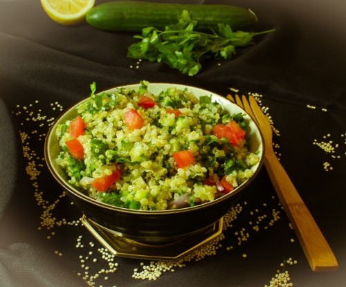 Quinoa Tabbouleh Salad - Plattershare - Recipes, food stories and food lovers