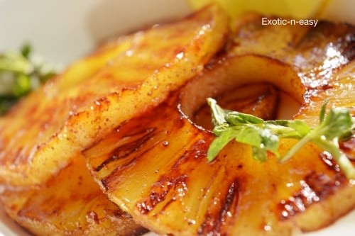 Grilled Pineapple - Plattershare - Recipes, food stories and food lovers