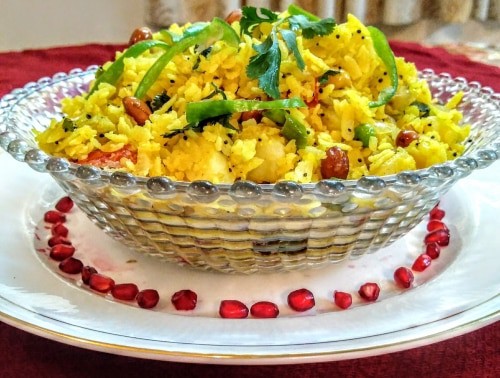 Indian Flattened Rice Dish(Poha) - Plattershare - Recipes, food stories and food lovers