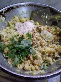 Indian Flattened Rice Dish(Poha) - Plattershare - Recipes, food stories and food lovers