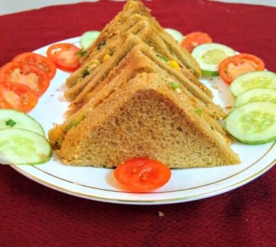 Healthy & Refreshing Veggie Sandwich on Whole Wheat Bread - Plattershare - Recipes, food stories and food lovers Healthy & Refreshing Veggie Sandwich on Whole Wheat Bread - Plattershare - Recipes, food stories and food lovers