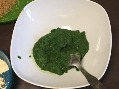 Healthy Palak Methi Soya Tikki with Zesty Almond-Garlic Dip - Plattershare - Recipes, food stories and food lovers Healthy Palak Methi Soya Tikki with Zesty Almond-Garlic Dip - Plattershare - Recipes, food stories and food lovers