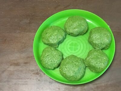 Healthy Palak Methi Soya Tikki with Zesty Almond-Garlic Dip - Plattershare - Recipes, food stories and food lovers Healthy Palak Methi Soya Tikki with Zesty Almond-Garlic Dip - Plattershare - Recipes, food stories and food lovers